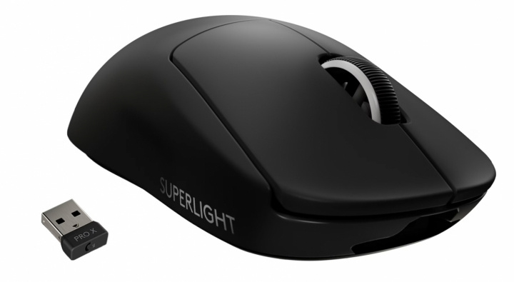 Logitech PRO X SUPERLIGHT Trådlös Gamingmus, Svart in de groep COMPUTERS & RANDAPPARATUUR / GAMING / Muizen bij TP E-commerce Nordic AB (38-98477)