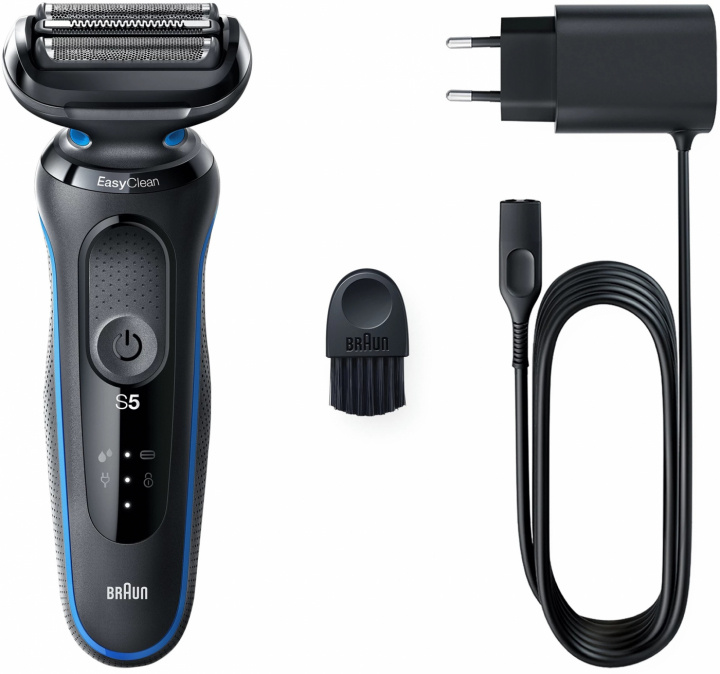 Braun Shaver 51-B1000S Blue in de groep BEAUTY & HEALTH / Haar & Styling / Scheren & Trimmen / Scheerapparaten bij TP E-commerce Nordic AB (38-98491)