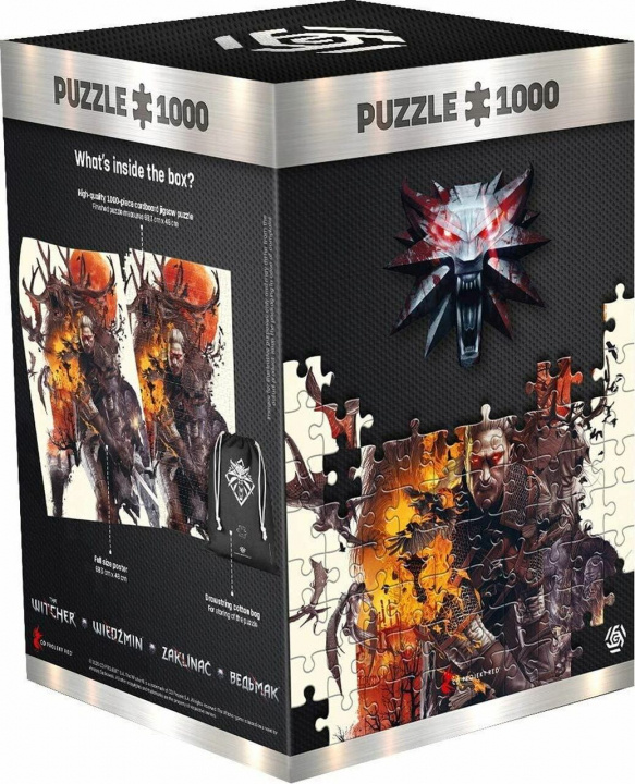 Good Loot Pussel 1000 bitar - The Witcher: Monsters in de groep SPORT, VRIJE TIJD & HOBBY / Hobby / Puzzel bij TP E-commerce Nordic AB (38-99406)