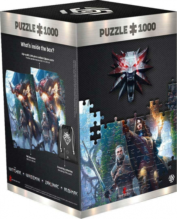 Good Loot Pussel 1000 bitar - The Witcher: Yennefer in de groep SPORT, VRIJE TIJD & HOBBY / Hobby / Puzzel bij TP E-commerce Nordic AB (38-99407)