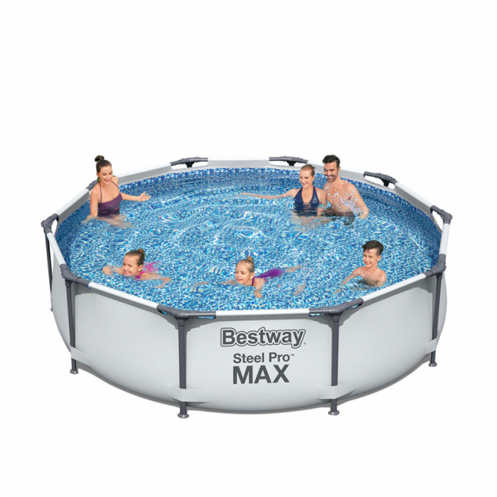 Bestway Pool Steel Pro Max, 366x76cm in de groep HUISHOUDEN & TUIN / Tuinproducten / Zwembad & Accessoires / Zwembaden bij TP E-commerce Nordic AB (38-99573)