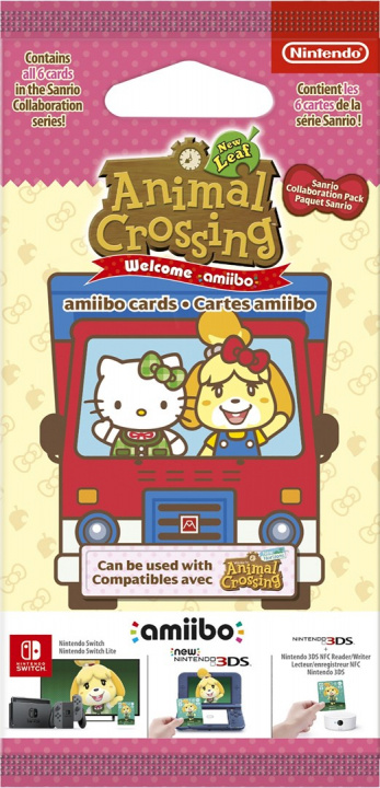 Nintendo amiibo Animal Crossing Sanrio, 6-Pack in de groep HOME ELECTRONICS / Spelconsoles en accessoires / Nintendo Switch / Accessoires bij TP E-commerce Nordic AB (38-99699)