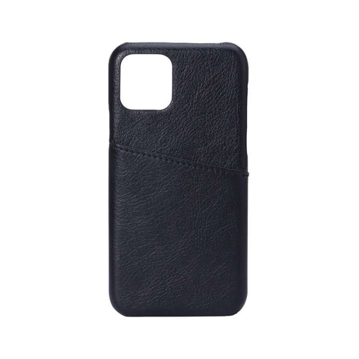 ONSALA Mobile Cover Black with Cardpocket iPhone 11 PRO in de groep SMARTPHONE & TABLETS / Mobielbescherming / Apple / Make-up spiegel / Verzinnen bij TP E-commerce Nordic AB (A00256)