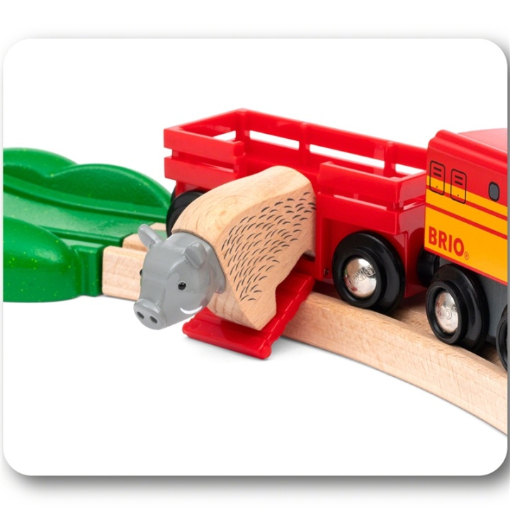 Brio 33988 Nordic Animal Set in de groep SPEELGOED, KINDER- & BABYPRODUCTEN / Speelgoed / Bouwspeelgoed / Brio treinrails bij TP E-commerce Nordic AB (A00590)