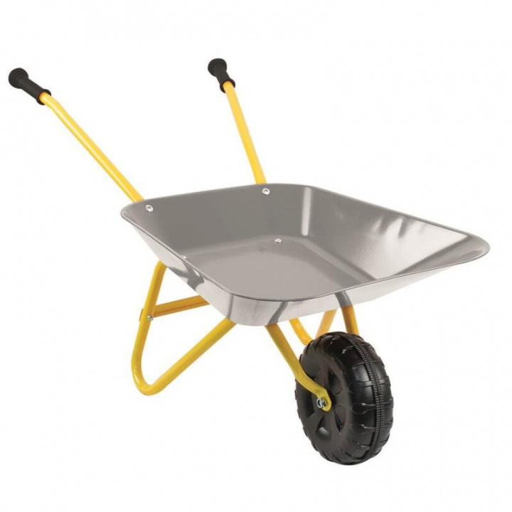 Spring Summer Wheel Barrow Silver in de groep SPEELGOED, KINDER- & BABYPRODUCTEN / Buitenspeelgoed / Tuinspeelgoed bij TP E-commerce Nordic AB (A01042)