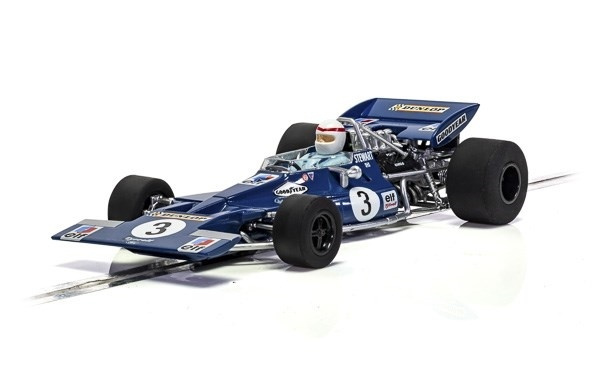 Tyrrell 001 - 1970 Canadian GP - Jackie Stewart - Skala 1:32 in de groep SPEELGOED, KINDER- & BABYPRODUCTEN / Op afstand bestuurbaar / Autobanen / Auto\'s bij TP E-commerce Nordic AB (A01511)