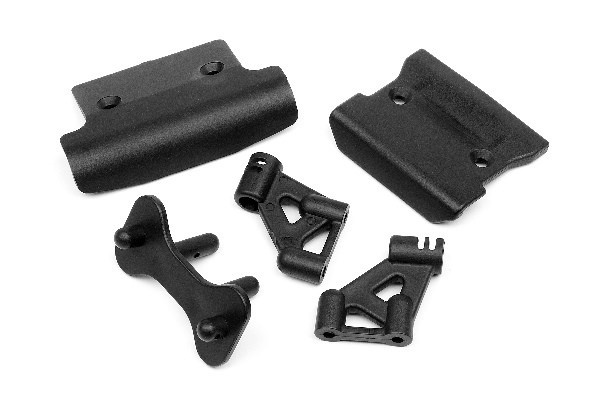 Bumper/Wing Mount Set in de groep SPEELGOED, KINDER- & BABYPRODUCTEN / Op afstand bestuurbaar / Reserveonderdelen & Extra accessoires / HPI / Reserveonderdelen & Tuning / Chassis onderdelen bij TP E-commerce Nordic AB (A01556)