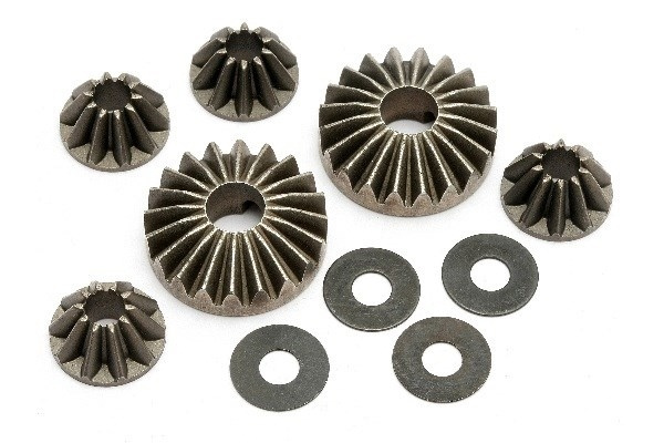 Hard Differential Gear Set in de groep SPEELGOED, KINDER- & BABYPRODUCTEN / Op afstand bestuurbaar / Reserveonderdelen & Extra accessoires / HPI / Reserveonderdelen & Tuning / Aandrijvingen bij TP E-commerce Nordic AB (A01681)