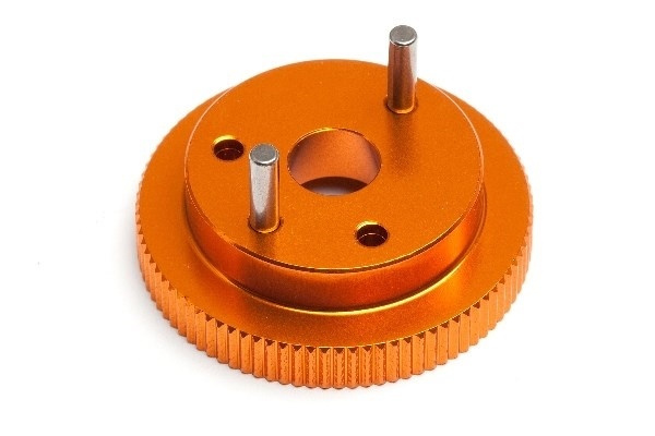 Flywheel (For 2Pcs Shoe) Trophy Series (Orange) in de groep SPEELGOED, KINDER- & BABYPRODUCTEN / Op afstand bestuurbaar / Reserveonderdelen & Extra accessoires / HPI / Motors / Docks, statieven en houders bij TP E-commerce Nordic AB (A01933)