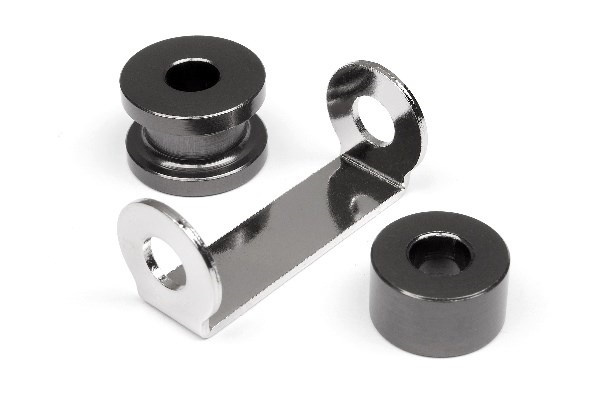 Spacer Set For Fuelie Engine (Gunmetal) in de groep SPEELGOED, KINDER- & BABYPRODUCTEN / Op afstand bestuurbaar / Reserveonderdelen & Extra accessoires / HPI / Reserveonderdelen & Tuning / Chassis onderdelen bij TP E-commerce Nordic AB (A01989)