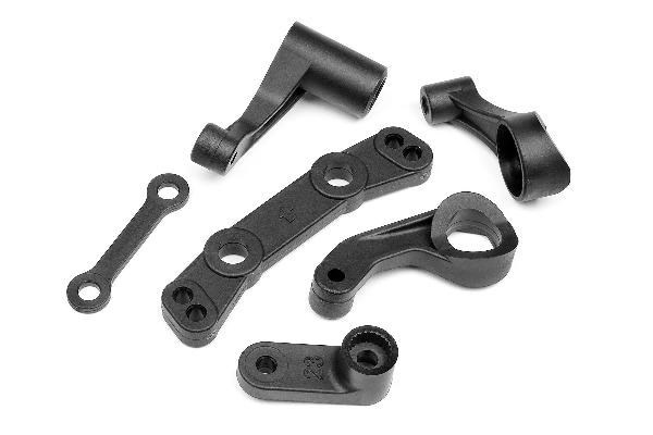 Steering Parts Set in de groep SPEELGOED, KINDER- & BABYPRODUCTEN / Op afstand bestuurbaar / Reserveonderdelen & Extra accessoires / HPI / Reserveonderdelen & Tuning / Schokdempers bij TP E-commerce Nordic AB (A02056)