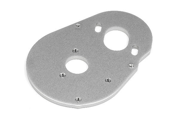 Motor Plate 3.0Mm (7075/Silver) in de groep SPEELGOED, KINDER- & BABYPRODUCTEN / Op afstand bestuurbaar / Reserveonderdelen & Extra accessoires / HPI / Reserveonderdelen & Tuning / Chassis onderdelen bij TP E-commerce Nordic AB (A02079)