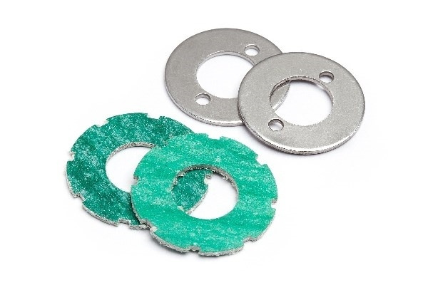 Slipper Clutch Plate/Pad Set in de groep SPEELGOED, KINDER- & BABYPRODUCTEN / Op afstand bestuurbaar / Reserveonderdelen & Extra accessoires / HPI / Reserveonderdelen & Tuning / Aandrijvingen bij TP E-commerce Nordic AB (A02201)