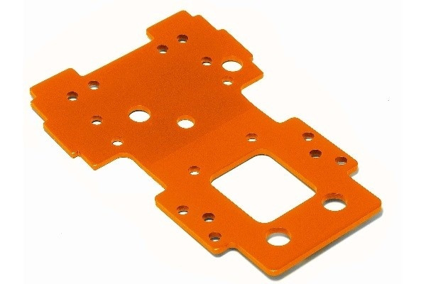 Bulkhead Lower Plate 2.5Mm (Orange) in de groep SPEELGOED, KINDER- & BABYPRODUCTEN / Op afstand bestuurbaar / Reserveonderdelen & Extra accessoires / HPI / Reserveonderdelen & Tuning / Chassis onderdelen bij TP E-commerce Nordic AB (A02208)