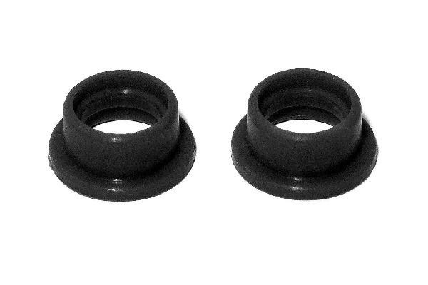 Shaped Exhaust Gasket (Black/2Pcs) in de groep SPEELGOED, KINDER- & BABYPRODUCTEN / Op afstand bestuurbaar / Reserveonderdelen & Extra accessoires / HPI / Motors / Docks, statieven en houders bij TP E-commerce Nordic AB (A02211)