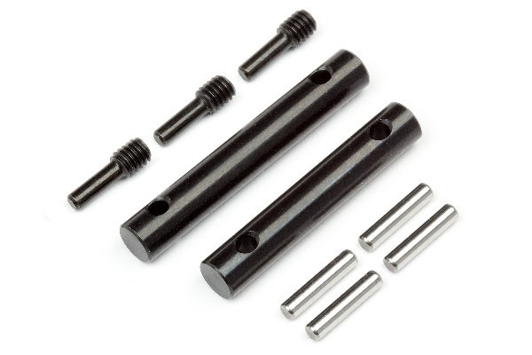 Diff Shaft Set (6X39Mm/6X34Mm) in de groep SPEELGOED, KINDER- & BABYPRODUCTEN / Op afstand bestuurbaar / Reserveonderdelen & Extra accessoires / HPI / Reserveonderdelen & Tuning / Aandrijvingen bij TP E-commerce Nordic AB (A02229)