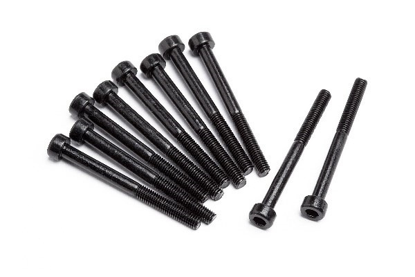 Cap Head Screw M3X33Mm (10Pcs) in de groep SPEELGOED, KINDER- & BABYPRODUCTEN / Op afstand bestuurbaar / Reserveonderdelen & Extra accessoires / HPI / Schroeven/Beugels / Schroeven bij TP E-commerce Nordic AB (A02239)