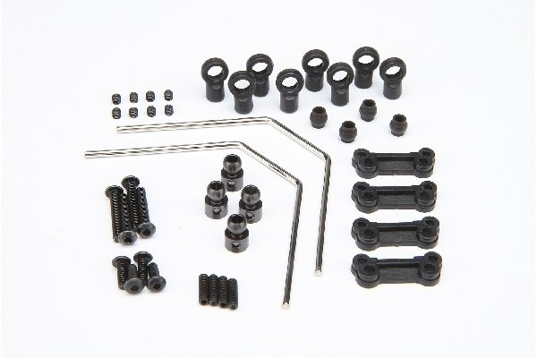 Sway Bar Set (Front/Rear/Savage Xs) in de groep SPEELGOED, KINDER- & BABYPRODUCTEN / Op afstand bestuurbaar / Reserveonderdelen & Extra accessoires / HPI / Reserveonderdelen & Tuning / Schokdempers bij TP E-commerce Nordic AB (A02268)