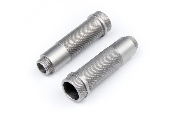 Aluminum Shock Body Set (Gunmetal/2Pcs) in de groep SPEELGOED, KINDER- & BABYPRODUCTEN / Op afstand bestuurbaar / Reserveonderdelen & Extra accessoires / HPI / Reserveonderdelen & Tuning / Schokdempers bij TP E-commerce Nordic AB (A02390)