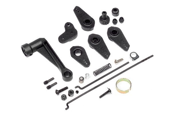 Throttle Servo Saver Set in de groep SPEELGOED, KINDER- & BABYPRODUCTEN / Op afstand bestuurbaar / Reserveonderdelen & Extra accessoires / HPI / Reserveonderdelen & Tuning / Chassis onderdelen bij TP E-commerce Nordic AB (A02425)