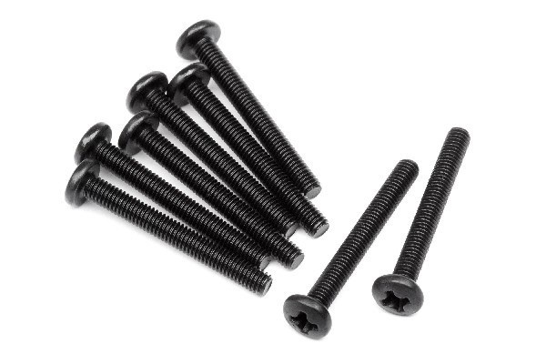 Binder Head Screw M3X25Mm (8Pcs) in de groep SPEELGOED, KINDER- & BABYPRODUCTEN / Op afstand bestuurbaar / Reserveonderdelen & Extra accessoires / HPI / Schroeven/Beugels / Schroeven bij TP E-commerce Nordic AB (A02482)