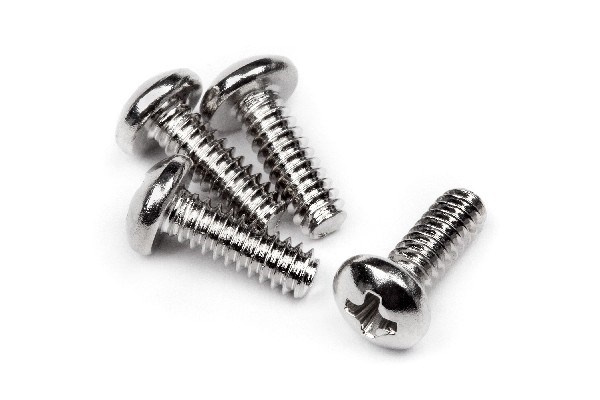 Button Head Screw 4-40X8Mm (4Pcs) in de groep SPEELGOED, KINDER- & BABYPRODUCTEN / Op afstand bestuurbaar / Reserveonderdelen & Extra accessoires / HPI / Schroeven/Beugels / Schroeven bij TP E-commerce Nordic AB (A02505)