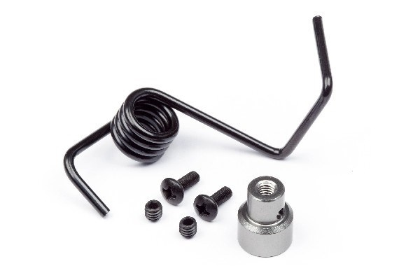 Muffler Mount / Hanger Wire Set in de groep SPEELGOED, KINDER- & BABYPRODUCTEN / Op afstand bestuurbaar / Reserveonderdelen & Extra accessoires / HPI / Motors / Onderdelen Benzinemotoren bij TP E-commerce Nordic AB (A02535)