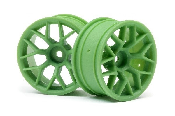 RTR Wheel 26Mm Green (6Mm Offset/2Pcs) in de groep SPEELGOED, KINDER- & BABYPRODUCTEN / Op afstand bestuurbaar / Reserveonderdelen & Extra accessoires / HPI / Velgen / Onroad bij TP E-commerce Nordic AB (A02540)