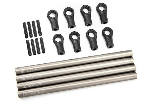 Aluminum Lower Link Set in de groep SPEELGOED, KINDER- & BABYPRODUCTEN / Op afstand bestuurbaar / Reserveonderdelen & Extra accessoires / HPI / Reserveonderdelen & Tuning / Schokdempers bij TP E-commerce Nordic AB (A02714)