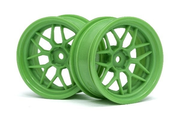 Tech 7 Wheel Green 52X26X+6Mm Offset (2Pcs) in de groep SPEELGOED, KINDER- & BABYPRODUCTEN / Op afstand bestuurbaar / Reserveonderdelen & Extra accessoires / HPI / Velgen / Onroad bij TP E-commerce Nordic AB (A02729)