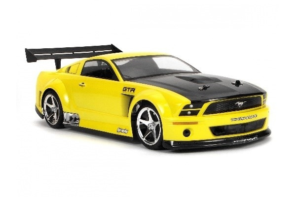 Ford Mustang Gt-R Body (200Mm/Wb255Mm) in de groep SPEELGOED, KINDER- & BABYPRODUCTEN / Op afstand bestuurbaar / Reserveonderdelen & Extra accessoires / HPI / Carrosserieën & Accessoires / Onroad-carrosserieën (Transparant) bij TP E-commerce Nordic AB (A03004)