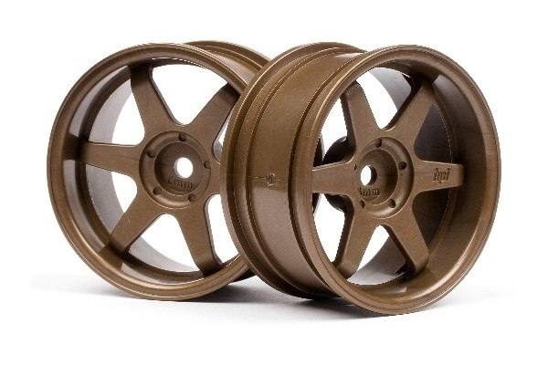 Te37 Wheel 26Mm Bronze (0Mm Offset) in de groep SPEELGOED, KINDER- & BABYPRODUCTEN / Op afstand bestuurbaar / Reserveonderdelen & Extra accessoires / HPI / Velgen / Onroad bij TP E-commerce Nordic AB (A03139)