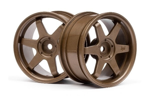 Te37 Wheel 26Mm Bronze (3Mm Offset) in de groep SPEELGOED, KINDER- & BABYPRODUCTEN / Op afstand bestuurbaar / Reserveonderdelen & Extra accessoires / HPI / Velgen / Onroad bij TP E-commerce Nordic AB (A03152)