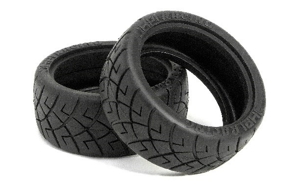 X Pattern Radial Tire 26Mm D Compound in de groep SPEELGOED, KINDER- & BABYPRODUCTEN / Op afstand bestuurbaar / Reserveonderdelen & Extra accessoires / HPI / Banden / Onroad bij TP E-commerce Nordic AB (A03202)