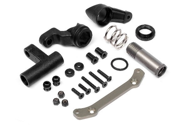 Steering Crank Set in de groep SPEELGOED, KINDER- & BABYPRODUCTEN / Op afstand bestuurbaar / Reserveonderdelen & Extra accessoires / HPI / Reserveonderdelen & Tuning / Schokdempers bij TP E-commerce Nordic AB (A03293)