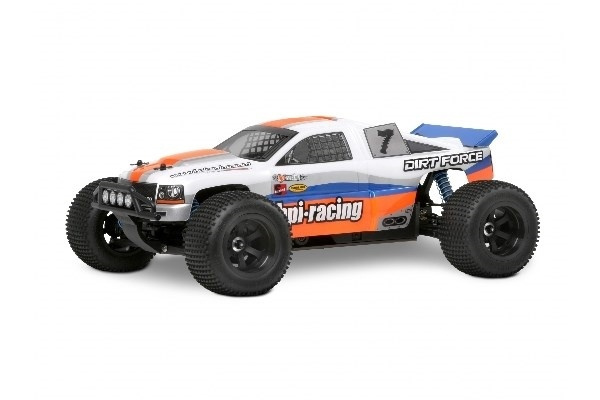 Dirt Force Clear Body in de groep SPEELGOED, KINDER- & BABYPRODUCTEN / Op afstand bestuurbaar / Reserveonderdelen & Extra accessoires / HPI / Carrosserieën & Accessoires / Offroad-carrosserieën (Transparant) bij TP E-commerce Nordic AB (A03411)