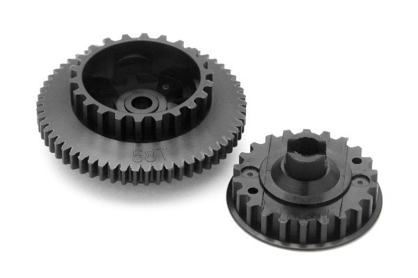 Spur Gear Set (Micro Rs4) in de groep SPEELGOED, KINDER- & BABYPRODUCTEN / Op afstand bestuurbaar / Reserveonderdelen & Extra accessoires / HPI / Reserveonderdelen & Tuning / Versnellingen bij TP E-commerce Nordic AB (A03453)