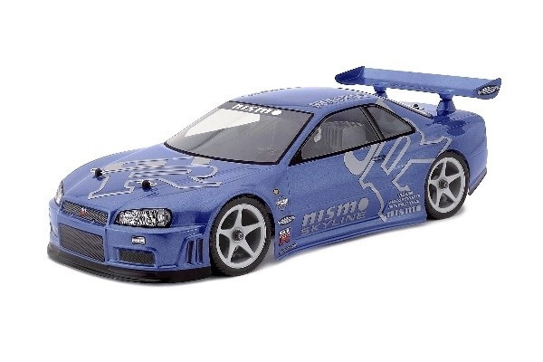 Nissan Skyline R34 Gt-R Body (200Mm) in de groep SPEELGOED, KINDER- & BABYPRODUCTEN / Op afstand bestuurbaar / Reserveonderdelen & Extra accessoires / HPI / Carrosserieën & Accessoires / Onroad-carrosserieën (Transparant) bij TP E-commerce Nordic AB (A03480)