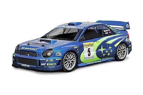 Subaru Impreza Wrc 2001 Body (200Mm) in de groep SPEELGOED, KINDER- & BABYPRODUCTEN / Op afstand bestuurbaar / Reserveonderdelen & Extra accessoires / HPI / Carrosserieën & Accessoires / Onroad-carrosserieën (Transparant) bij TP E-commerce Nordic AB (A03486)