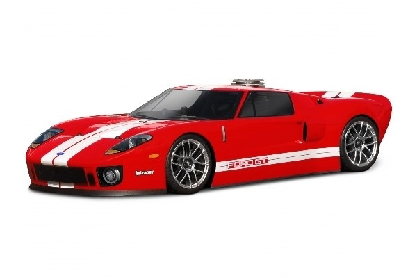 Ford Gt Body (200Mm/Wb255Mm) in de groep SPEELGOED, KINDER- & BABYPRODUCTEN / Op afstand bestuurbaar / Reserveonderdelen & Extra accessoires / HPI / Carrosserieën & Accessoires / Onroad-carrosserieën (Transparant) bij TP E-commerce Nordic AB (A03491)