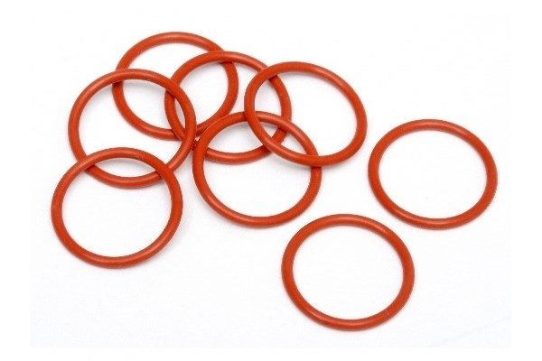 O-Ring S15 (15X1.5Mm/Orange/8Pcs) in de groep SPEELGOED, KINDER- & BABYPRODUCTEN / Op afstand bestuurbaar / Reserveonderdelen & Extra accessoires / HPI / Reserveonderdelen & Tuning / Schokdempers bij TP E-commerce Nordic AB (A03493)