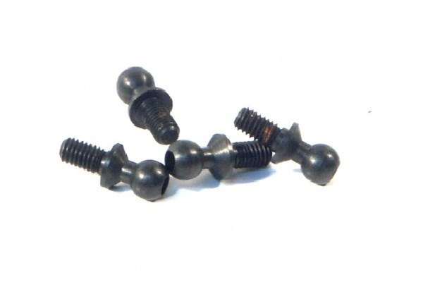 Ball Stud 4.3X10.3Mm (2Mm Socket/4Pcs) in de groep SPEELGOED, KINDER- & BABYPRODUCTEN / Op afstand bestuurbaar / Reserveonderdelen & Extra accessoires / HPI / Schroeven/Beugels / lagerringen bij TP E-commerce Nordic AB (A03501)