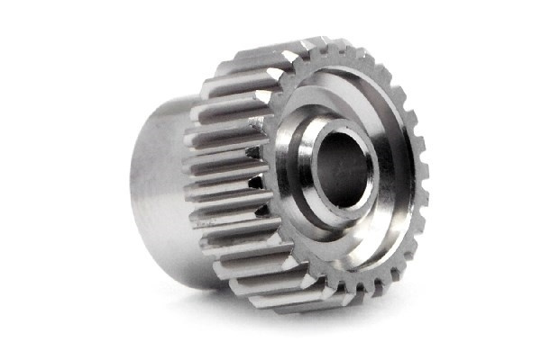 Aluminium Racing Pinion Gear 27 Tooth (64 Pitch) in de groep SPEELGOED, KINDER- & BABYPRODUCTEN / Op afstand bestuurbaar / Reserveonderdelen & Extra accessoires / HPI / Standaard onderdelen & Tuning / Rondsels bij TP E-commerce Nordic AB (A03509)