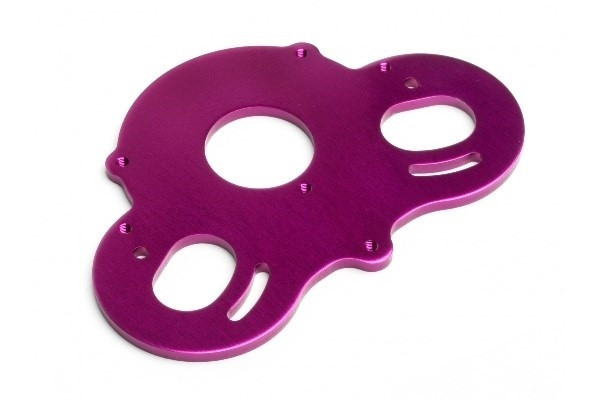 Motor Plate 3.0Mm (Purple) in de groep SPEELGOED, KINDER- & BABYPRODUCTEN / Op afstand bestuurbaar / Reserveonderdelen & Extra accessoires / HPI / Reserveonderdelen & Tuning / Chassis onderdelen bij TP E-commerce Nordic AB (A03572)