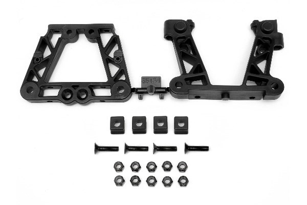 Rear Bulkhead Set in de groep SPEELGOED, KINDER- & BABYPRODUCTEN / Op afstand bestuurbaar / Reserveonderdelen & Extra accessoires / HPI / Reserveonderdelen & Tuning / Chassis onderdelen bij TP E-commerce Nordic AB (A03707)