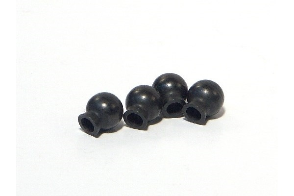 Ball 6.8X7.3X3Mm (Black/4Pcs) in de groep SPEELGOED, KINDER- & BABYPRODUCTEN / Op afstand bestuurbaar / Reserveonderdelen & Extra accessoires / HPI / Reserveonderdelen & Tuning / Schokdempers bij TP E-commerce Nordic AB (A03795)