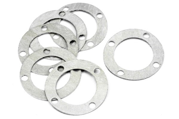 Diff Case Washer 0.7Mm (6Pcs) in de groep SPEELGOED, KINDER- & BABYPRODUCTEN / Op afstand bestuurbaar / Reserveonderdelen & Extra accessoires / HPI / Reserveonderdelen & Tuning / Aandrijvingen bij TP E-commerce Nordic AB (A03823)