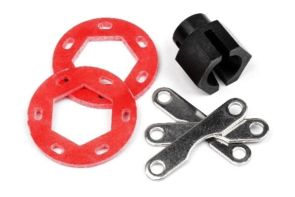 Fiberglass Dual Disk Brake Conversion Kit in de groep SPEELGOED, KINDER- & BABYPRODUCTEN / Op afstand bestuurbaar / Reserveonderdelen & Extra accessoires / HPI / Reserveonderdelen & Tuning / Aandrijvingen bij TP E-commerce Nordic AB (A04060)