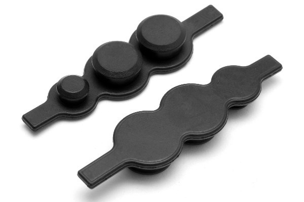 Rubber Cap For Gear Box (2Pcs) in de groep SPEELGOED, KINDER- & BABYPRODUCTEN / Op afstand bestuurbaar / Reserveonderdelen & Extra accessoires / HPI / Reserveonderdelen & Tuning / Aandrijvingen bij TP E-commerce Nordic AB (A04069)