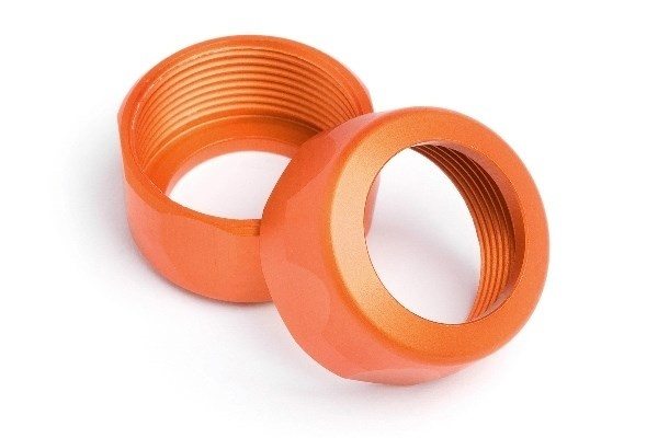 Shock Cap 20X12Mm (Orange/2Pcs) in de groep SPEELGOED, KINDER- & BABYPRODUCTEN / Op afstand bestuurbaar / Reserveonderdelen & Extra accessoires / HPI / Reserveonderdelen & Tuning / Schokdempers bij TP E-commerce Nordic AB (A04141)